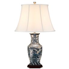 Elstead MODRÁ-HEX-TL - Stolná lampa MODRÁ HEX 1xE27/60W/230V