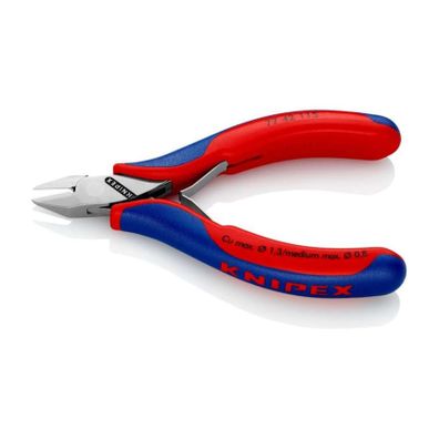 Bočné frézy na elektroniku 115 mm Knipex 77 42 115 - leštená hlava, viaczložkové puzdrá