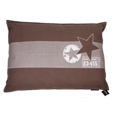 Luxusný vankúš pre psa Lex & Max Star 100 x 70 cm | hnedý