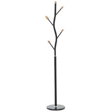 Aldotrade Stojan na vešáky BUNGUND 170 cm, čierna