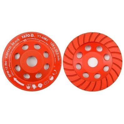 Kotouč diamantový 125 x 22,2 mm brusný