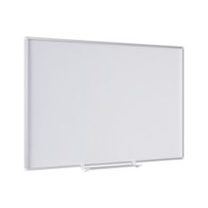 Biela popisovacia magnetická tabuľa na stenu LUX, 1500 x 1000 mm