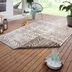 NORTHRUGS - Hanse Home koberce Kusový koberec Twin Supreme 105416 Biri Linen – na von aj na doma - 80x350 cm