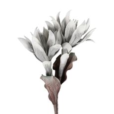 Eglo 428123 - Umelý kvet MOLAVE 90 cm šedá