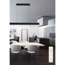 Top Light - LED Stmievateľný luster na lanku LED/30W/230V čierna + DO
