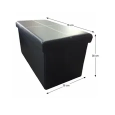 KONDELA Imra taburetka čierna
