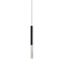 Zuma Line P0461-01E-P7P7 - LED Luster na lanku ONE LED/5W/230V čierna