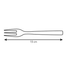 Vidlička na zákusok BANQUET, 3 ks