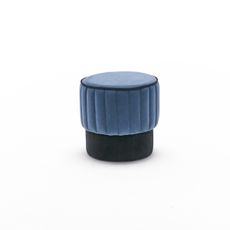 Taburetka Rose Puf Blue