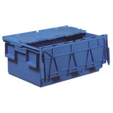 Zasúvacia prepravka s vekom INTEGRA, 600 x 400 x 250 mm