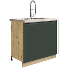 Skrinka do kuchyne Glamour12d Green