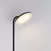 LED čierna stojaca lampa Sinkro 2