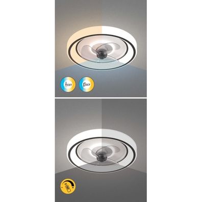 Rabalux 71009 - LED Stmievateľný stropný ventilátor HORACIO LED/67W/230V + DO