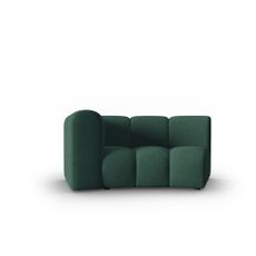 Zelený modul pohovky (ľavý roh) Lupine – Micadoni Home