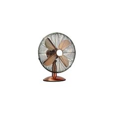 Stolný ventilátor 50W/230V pr. 30 cm medená