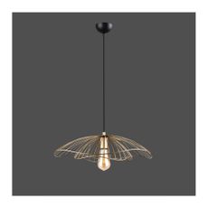 Závesné svietidlo v zlatej farbe Squid Lighting Root, výška 111 cm