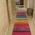 Flair Rugs koberce Ručne tkaný behúň Illusion Candy Multi - 60x230 cm