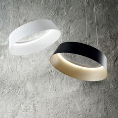 Gea Luce JULIETTE S N - LED Stm. luster na lanku JULIETTE LED/50W/230V čierna