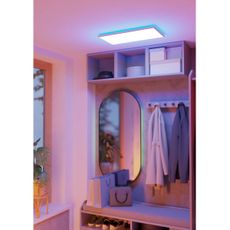 Eglo 901477 -LED RGBW St. kúpeľ. svietidlo ROVITO-Z 17,2W/230V 30x57cm IP44 biela