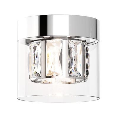 Zuma Line C0389-01A-F4AC - Stropné svietidlo GEM 1xG9/28W/230V