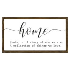 Wallity Nástenný obraz Home 25x50 cm bielo-čierny