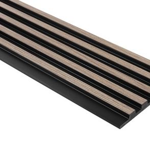 Obkladová lamela Fineza Slat Small Grey oak 270x12 cm SLAT01GO