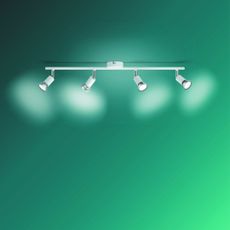 Philips - Bodové svietidlo LIMBALI 4xGU10/50W/230V biela