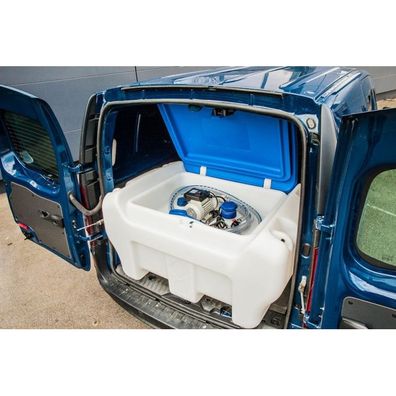 Mobilná nádrž na AdBlue 450 l s 24 V elektrickým čerpadlom PRESSOL mobiBLUE 26 922