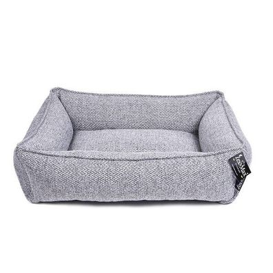 Luxusný pelech pre psa Lex & Max Berlin 80 x 65 cm | svetlo sivý