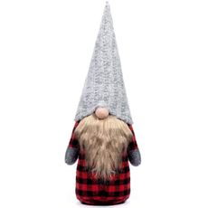 Tutumi Vánoční skřítek ELF 055 - 50 cm červeno-šedý