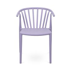Plastová záhradná stolička v levanduľovej farbe Capri – Bonami Essentials