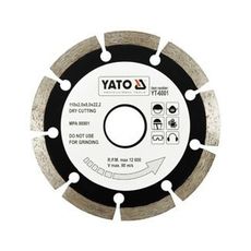 Kotouč diamantový 180 x 22,2 x 2,5 mm YT-6004