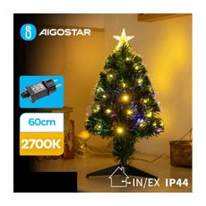 Aigostar - LED Vonkajší vianočný stromček LED/3,6W/230V 60 cm IP44 teplá biela