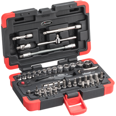 Gola sada 1/4", 46 dielov - V2414N