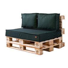 Golden Garden Paletové sedenie GG131 podsedák a vankúš 120cm x 80cm x 15cm zelená
