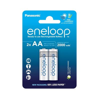 Panasonic - 2 ks Nabíjacia batéria AA Eneloop 2000 mAh