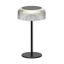 Zuma Line DT33111-LED Stm. solárna nab. lampa BLUET LED/2,5W/2000 mAh IP44 čierna
