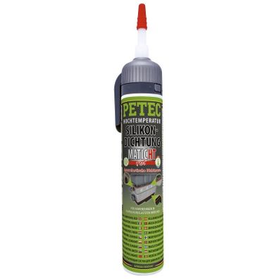 PETEC 97820 Silikónová tesniaca hmota, červená
