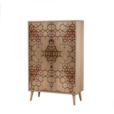 Hanah Home Komoda Multibox 80 cm hnedá