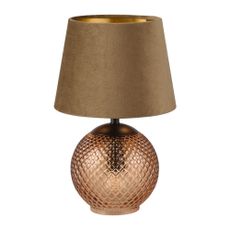 Stolová lampa v bronzovej farbe (výška 29 cm) Jonna – Trio