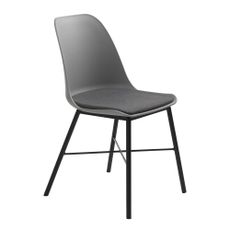 Sivá jedálenská stolička Unique Furniture Whistler