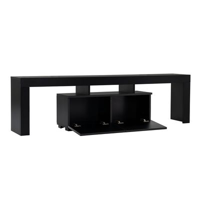 Televízny stolík Enclave Wood Black