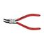 Kliešte na poistné krúžky 140 mm, vnútorne zahnuté 45° Knipex 44 31 J02
