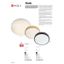 Redo 05-933 - LED Stropné svietidlo KNOB LED/36W/230V 3000K-6500K 40 cm čierna