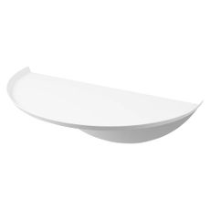 Biela kovová polica 40 cm Tower – YAMAZAKI