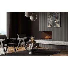 Planika Senso Fireplace BEV- Vstavaný BIO krb 56,2x75 cm 2,5kW+dálkové ovládanie