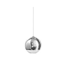 Azzardo AZ0732 - Luster na lanku SILVER 1xE27/60W/230V