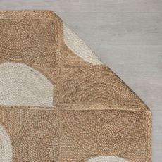 Flair Rugs , Kusový koberec Ella Jute Eclipse Natural/White, 200x290, béžová, chodba / predsieň