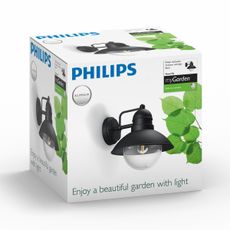 Philips 17237/30/PN - Vonkajšie svietidlo MYGARDEN HOVERFLY 1xE27/60W/230V