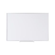 Biela popisovacia magnetická tabuľa na stenu LUX, 900 x 600 mm